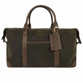 Todays Special Savings Dubarry Brittas Wax Cotton Holdall - Olive