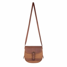 Trending Hot Picks Dubarry Clara Leather Saddle Bag Brown