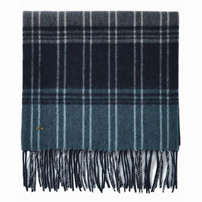 Dubarry Gleneagle Wool Scarf - Navy Clearance Savings Now