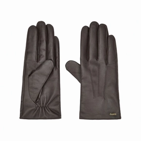 Dubarry Sheehan Ladies Leather Cashmere Lined Gloves - Mahogany Surprise Offer Now Save Today Event