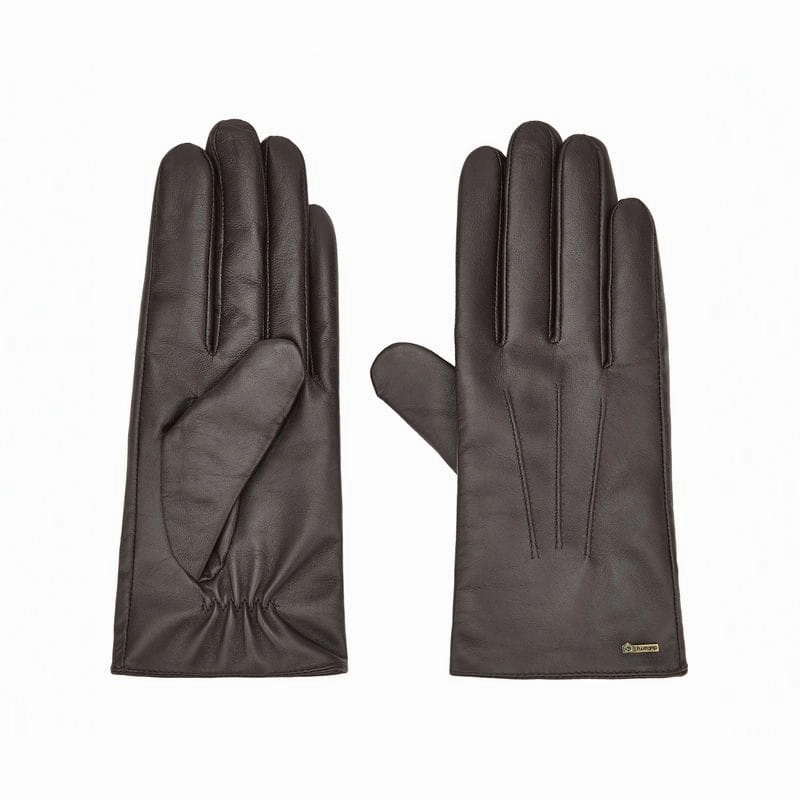 Dubarry Sheehan Ladies Leather Cashmere Lined Gloves - Mahogany Surprise Offer Now Save Today Event