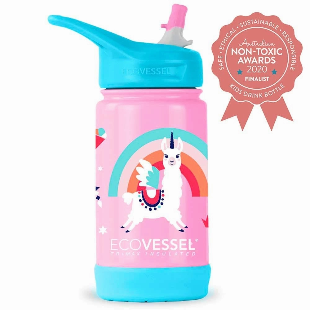 Ecovessel Frost Kids Triple Insulated Bottle With Straw 355Ml MustShop Sale Best Deal Today
