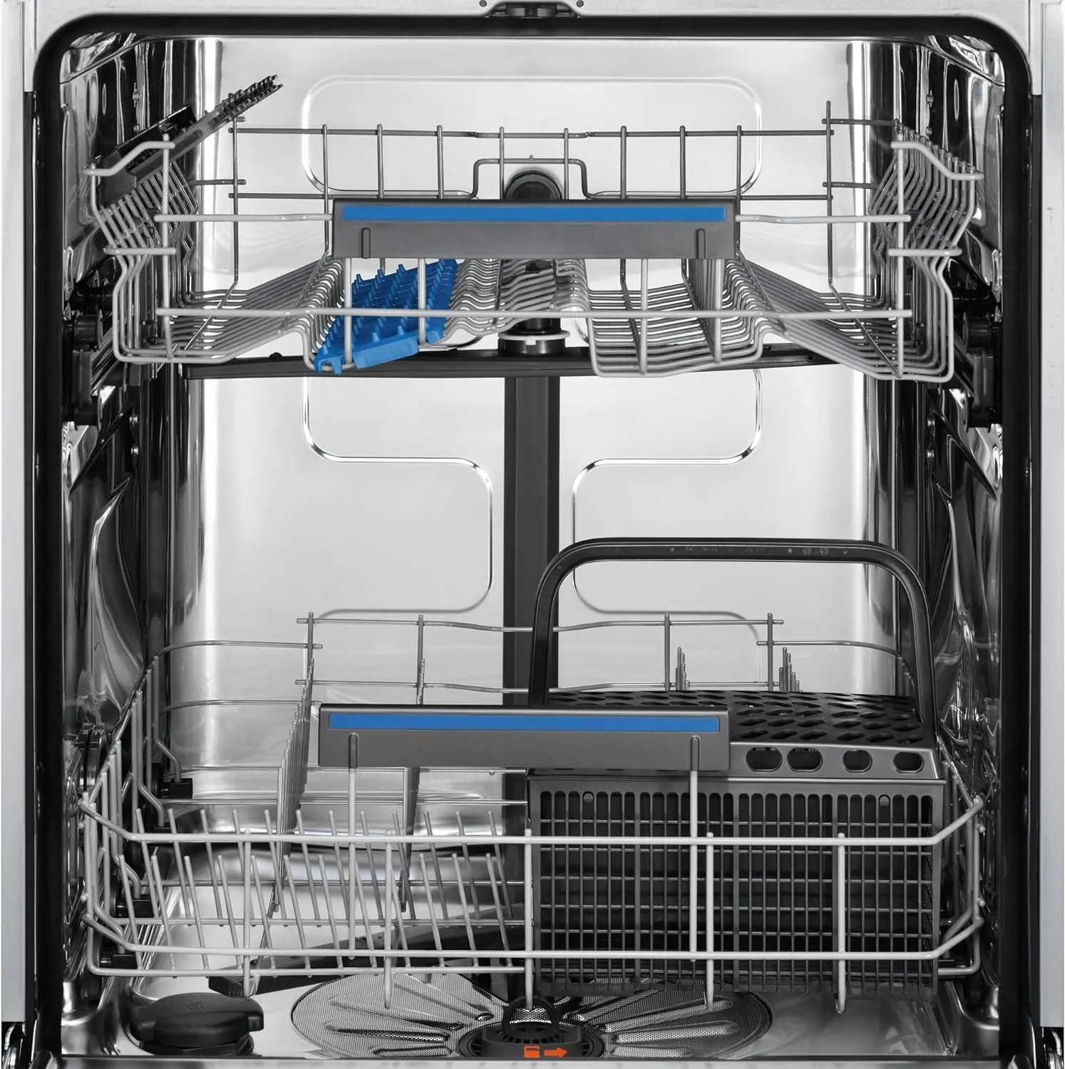 Electrolux Free Stand Dishwasher A , 13Sets, 7Programs, 2Sprays, Stainless Steel