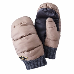 Online Exclusive Deal MustShop Sale Elmer Gloves Puffy Mitten Beige