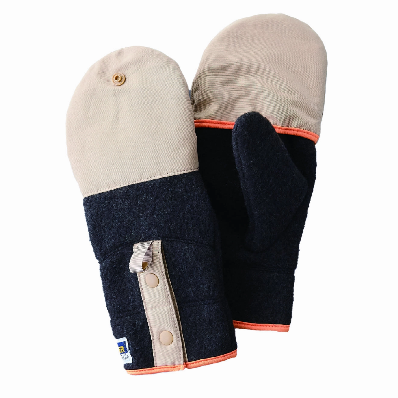 Big Hot Sale Today Only Steal Elmer Gloves Recycled Wool Fleece Flip Top Glove Khaki