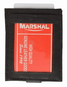 Mens Genuine Leather Money Clip Business Credit Card Id Case 462 (C) Mega Discount Today Save More Now