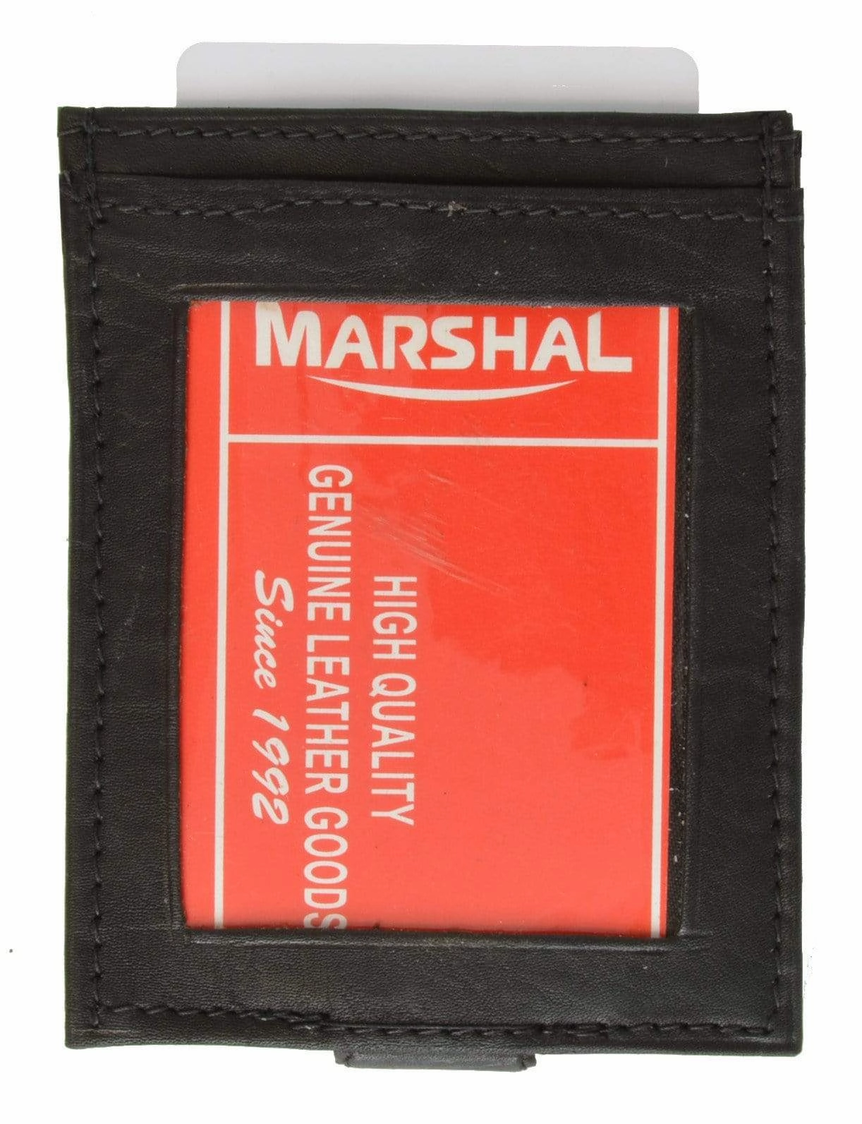 Mens Genuine Leather Money Clip Business Credit Card Id Case 462 (C) Mega Discount Today Save More Now