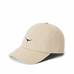 R.M.Williams Mini Longhorn Twill Cap - Ecru Limited Time Offer