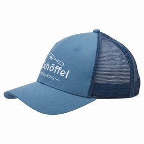 Schoffel Fly Fishing Mens Trucker Cap - River Blue Grab Todays Deal Grab Your Deal Today