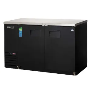 Everest - EBB48-24 Commercial 49" Back Bar Cooler Two Section 14 cu. ft.