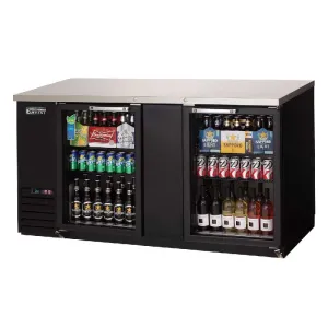 Everest - EBB69G, Commercial 68" Back Bar Cooler