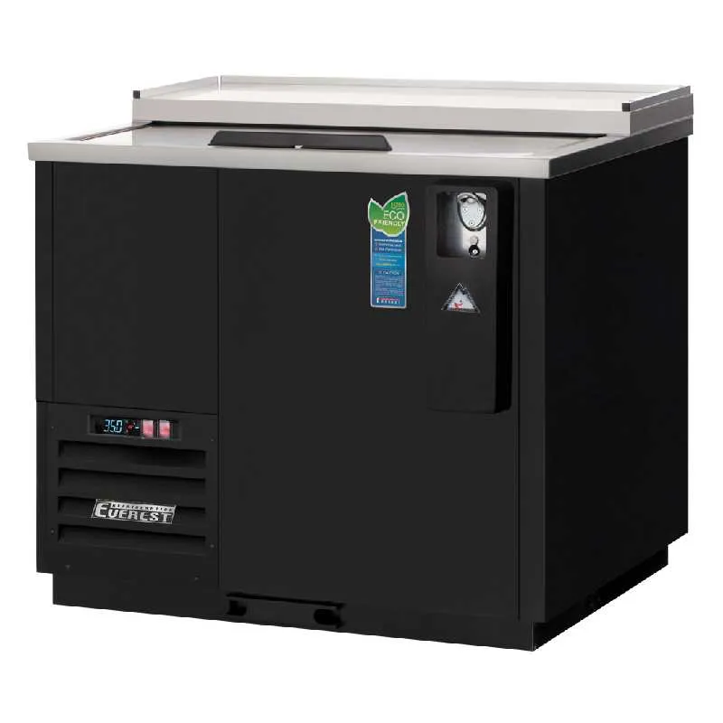 Everest - EBC37, Commercial 36" Horizontal Bottle Cooler 11 cu.ft.