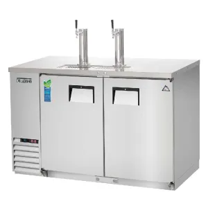 Everest - EBD2-SS, Commercial 57" Direct Draw Keg Refrigerator Cooler Beer Dispenser 20 cu. ft.