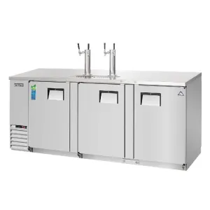 Everest - EBD4-SS, Commercial 89" Keg Refrigerator Direct Draw Cooler Beer Dispenser