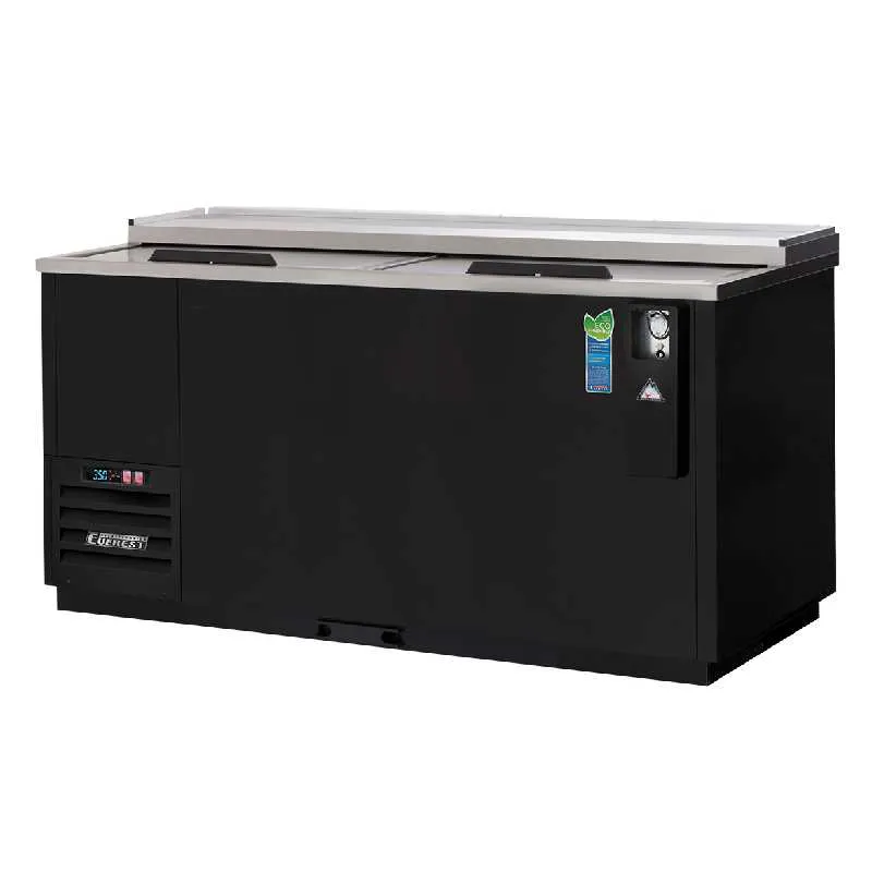 Everest - EGC65 Commercial 64" Solid Slide Lid Glass & Plate Chiller