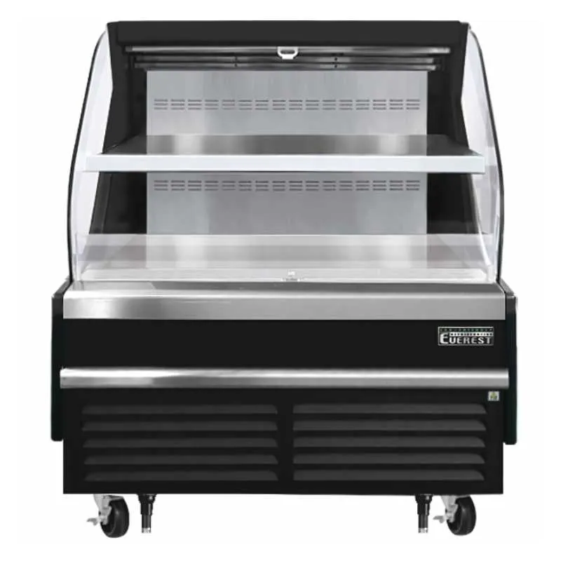 Everest - EOMH-48-B-35-T Commercial 48" Open Air Display Merchandiser Horizontal