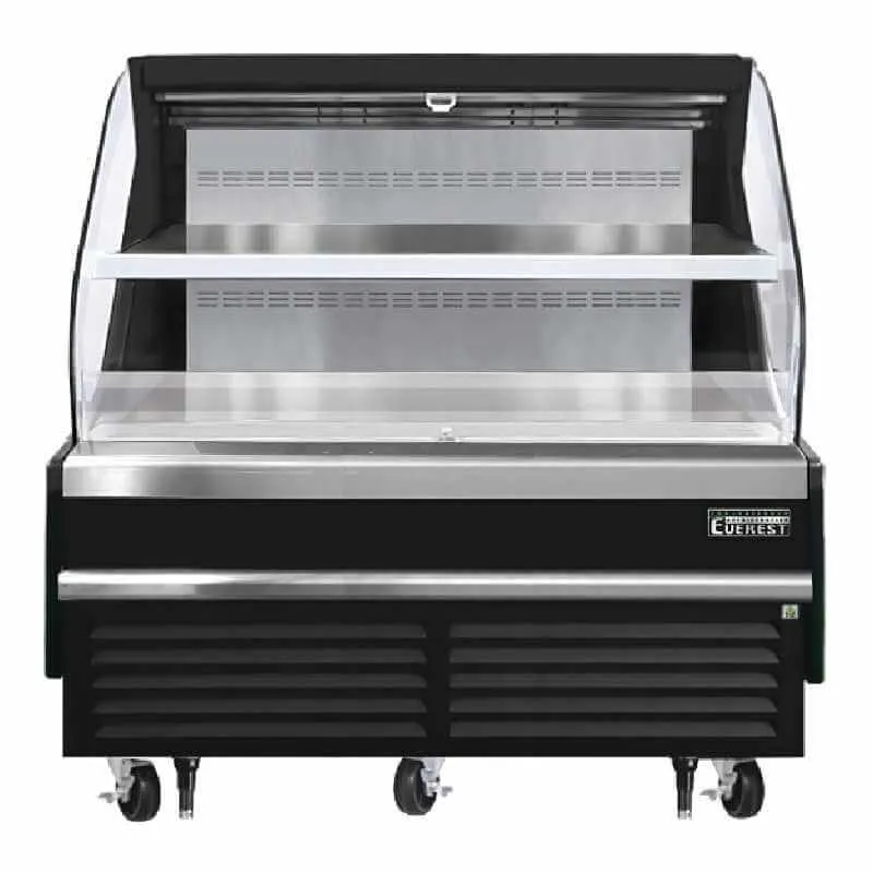 Everest - EOMH-60-B-35-T, Commercial 60" Horizontal Open Air Display Merchandiser