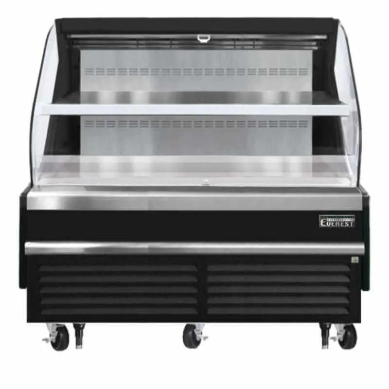 Everest - EOMH-72-B-35-T, Commercial 73" Open Air Display Merchandiser Refrigerator Horizontal