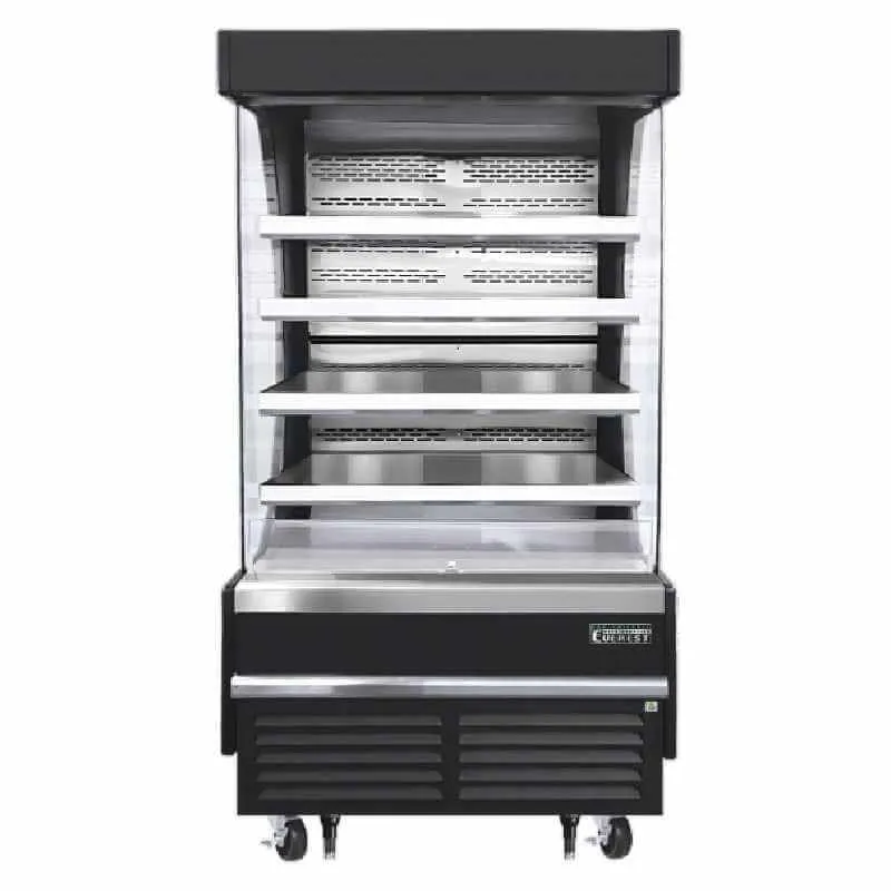 Everest - EOMV-36-B-28-T, Commercial 37" Open Air Display Merchandiser Vertical