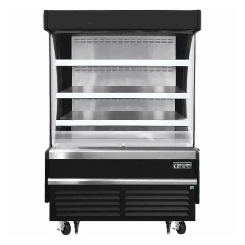 Everest - EOMV-48-B-28-S, Commercial 48" Open Air Display Merchandiser Vertical