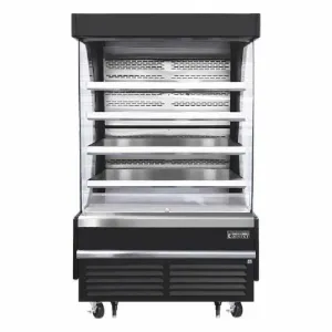 Everest - EOMV-48-B-28-T, Commercial 48" Open Air Display Merchandiser Vertical