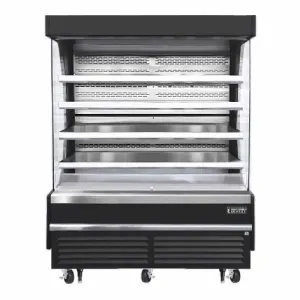 Everest - EOMV-72-B-28-T, Commercial 73" Open Air Display Merchandiser Vertical Refrigerator