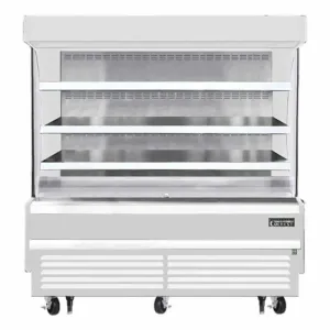 Everest - EOMV-72-W-28-S, Commercial 73" Vertical Open Air Display Merchandiser Refrigerator 19 cu. ft.