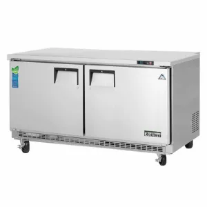 Everest - ETBWR2, Commercial 59" Undercounter Worktop Refrigerator