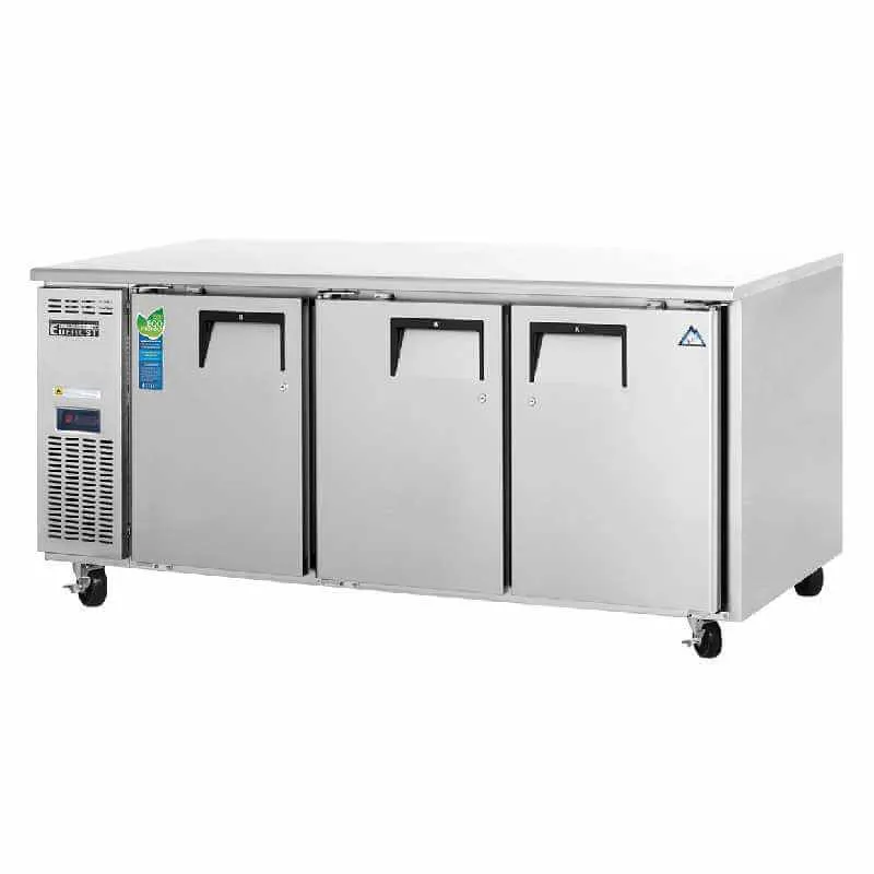 Everest - ETF3, Commercial 71" Undercounter Worktop Freezer
