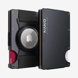 Airtag Cash Strap Wallet (Titan Gunmetal) New Arrival Discount MustHave Gift Ideas