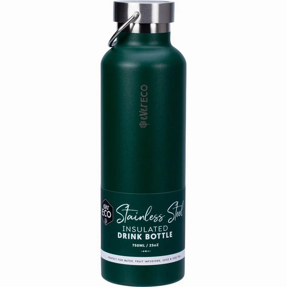 Ever Eco Insulated Stainless Steel Bottle 750Ml - Forest Price Drop Alert