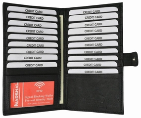 Rfid Blocking Soft Premium Leather Bifold Credit Card Holder With Button Closure Rfid P 1629 (C) Mega Sale Now Biggest Savings Now