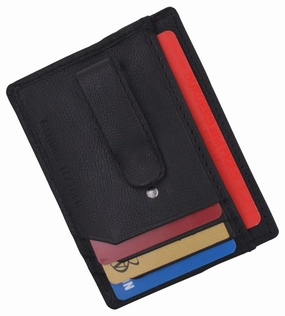 Money Clip Front Pocket Wallet Slim Minimalist Leather Wallet Men'S New Dont Miss These Savings
