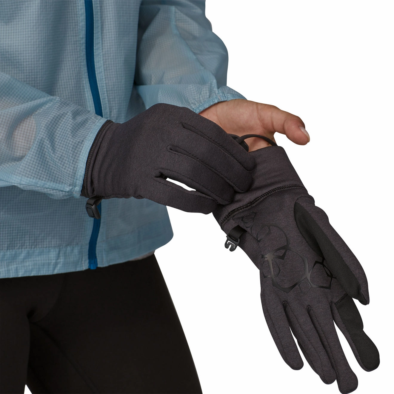 Hot Savings Alert Patagonia R1 Daily Gloves Ink Black