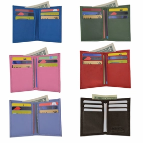 Wholesale Slim Thin Mens Bifold Genuine Leather Id Card Holder Wallet Flash Sale Now Special Occasion Discount