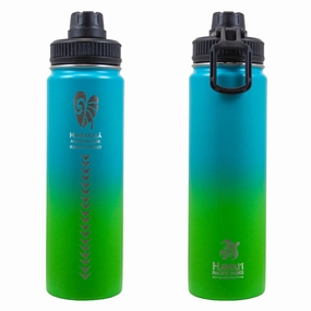 Trendy Picks Today Flash Offer Today Insulated Water Bottle: Haleakal National Park Kpahulu District Taro