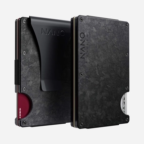 Money Clip Wallet (Nero) Mega Savings Now