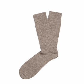 Hot Offer Inside Special Deals Online Sunspel Merino Wool Socks Umber Brown Twist