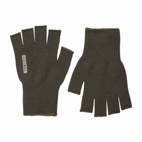 Sealskinz Thornham Fingerless Merino Gloves - Olive Weekend Specials