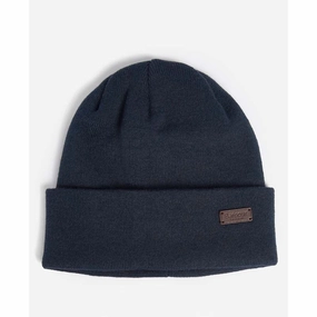 Barbour Healey Mens Beanie - Navy Todays Hot Savings Todays Special Picks