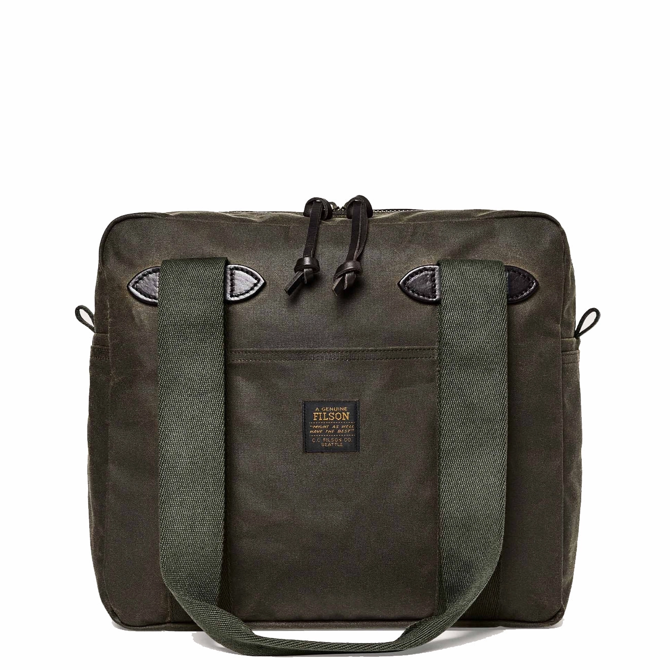 Filson Tin Cloth Tote Bag With Zipper Exclusive Online Deal