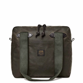 Filson Tin Cloth Tote Bag With Zipper Exclusive Online Deal