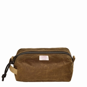 Grab the Deal Now Filson Tin Cloth Travel Kit Dark Tan