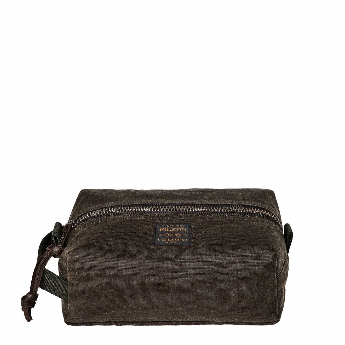 Filson Tin Cloth Travel Kit Otter Green Shop Today Save