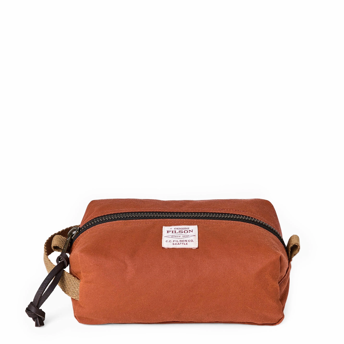 Trending Savings Now Filson Tin Cloth Travel Kit Rust