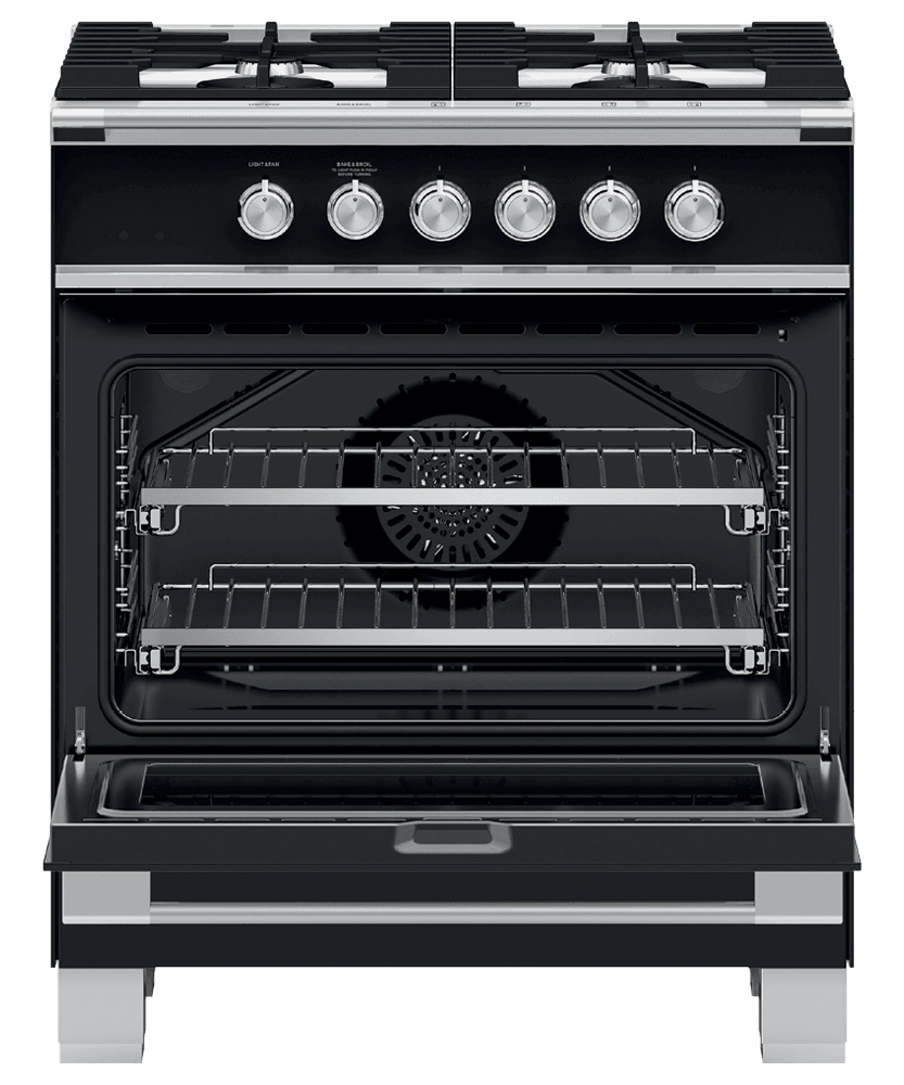 Fisher & Paykel OR30SCG4B1 Gas Range, 30", 4 Burners