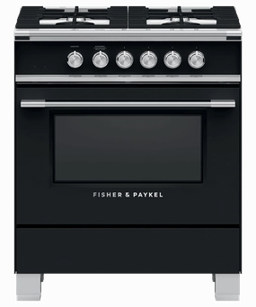 Fisher & Paykel OR30SCG4B1 Gas Range, 30", 4 Burners
