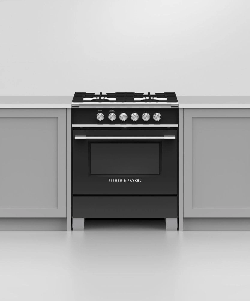 Fisher & Paykel OR30SCG4B1 Gas Range, 30", 4 Burners