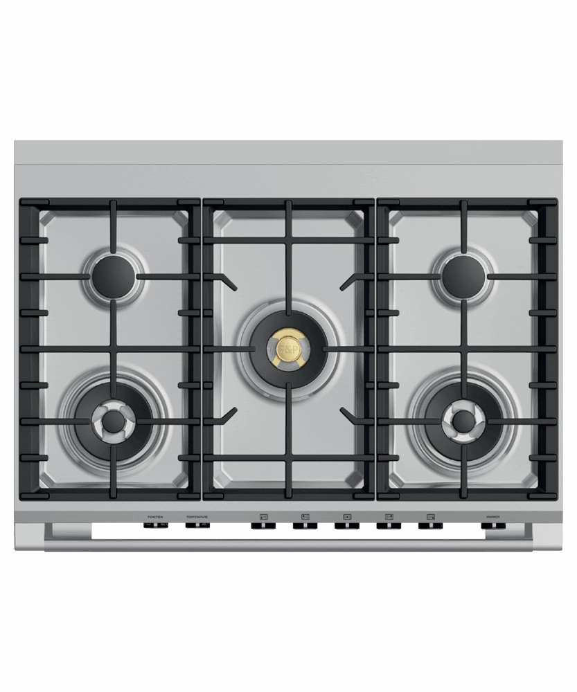 Fisher & Paykel OR36SCG6R1 Dual Fuel Range, 36", 5 Burners, Self-Cleaning