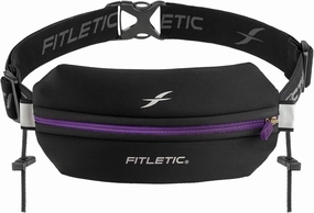 Fitletic Neo Racing Running Belt / Waist Pack - Black/Purple Today Only Hot Sale Hot Discount Deal